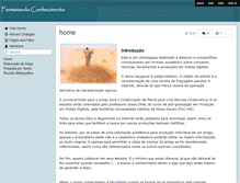 Tablet Screenshot of formatandoconhecimento.wikispaces.com