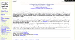 Desktop Screenshot of com-academic-senate-slos.wikispaces.com