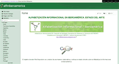 Desktop Screenshot of alfiniberoamerica.wikispaces.com