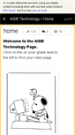 Mobile Screenshot of aisbtechnology.wikispaces.com