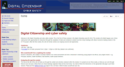 Desktop Screenshot of ictpd-digital-citizenship-and-cybersafety.wikispaces.com