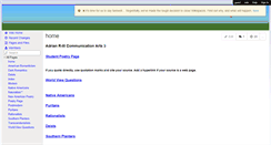 Desktop Screenshot of comarts3.wikispaces.com