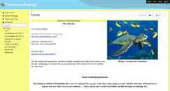 Desktop Screenshot of freshmanbiology.wikispaces.com
