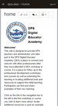Mobile Screenshot of dps-dea.wikispaces.com