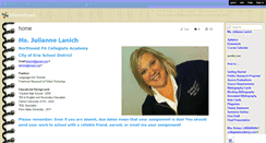 Desktop Screenshot of juliannelanich.wikispaces.com