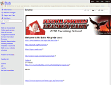 Tablet Screenshot of bub.wikispaces.com