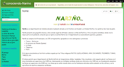 Desktop Screenshot of conoce-narino.wikispaces.com
