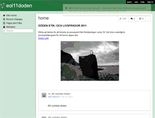 Tablet Screenshot of eol11doden.wikispaces.com