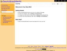 Tablet Screenshot of geoartdivertidawiki.wikispaces.com
