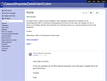 Tablet Screenshot of casusshazidaziektevancrohn.wikispaces.com