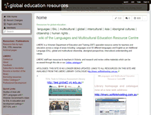 Tablet Screenshot of globaleducationresources.wikispaces.com