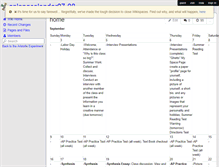 Tablet Screenshot of aplangcalendar07-08.wikispaces.com