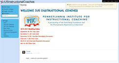 Desktop Screenshot of iu5instructionalcoaches.wikispaces.com