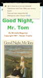 Mobile Screenshot of goodnightmrtom.wikispaces.com