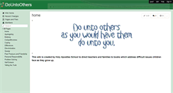 Desktop Screenshot of dountoothers.wikispaces.com