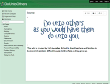 Tablet Screenshot of dountoothers.wikispaces.com