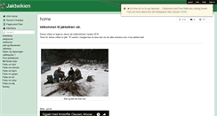 Desktop Screenshot of jaktwikien.wikispaces.com