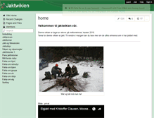 Tablet Screenshot of jaktwikien.wikispaces.com
