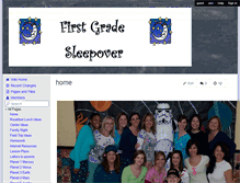 Tablet Screenshot of ccefirstgradesleepover.wikispaces.com