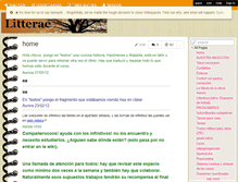 Tablet Screenshot of cuadernodeclase.wikispaces.com