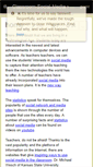 Mobile Screenshot of classroom-social-media.wikispaces.com