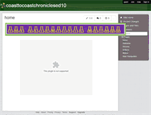 Tablet Screenshot of coasttocoastchroniclesed10.wikispaces.com