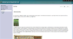 Desktop Screenshot of delaimprentaainternet.wikispaces.com