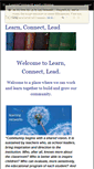 Mobile Screenshot of learnconnectlead.wikispaces.com