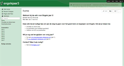 Desktop Screenshot of engelsjaar3.wikispaces.com