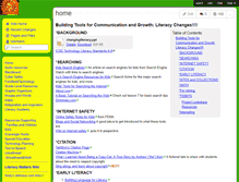 Tablet Screenshot of literacychanges.wikispaces.com