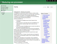 Tablet Screenshot of besturing-van-processen.wikispaces.com