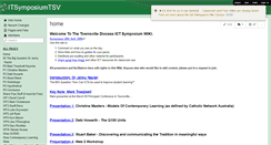Desktop Screenshot of itsymposiumtsv.wikispaces.com