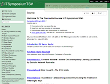 Tablet Screenshot of itsymposiumtsv.wikispaces.com