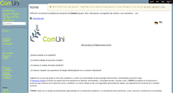 Desktop Screenshot of comuni.wikispaces.com