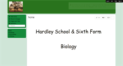 Desktop Screenshot of hardleybiology.wikispaces.com