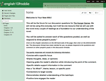 Tablet Screenshot of english10froddie.wikispaces.com