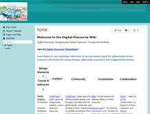 Tablet Screenshot of digitaldiscourse.wikispaces.com