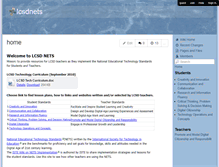 Tablet Screenshot of lcsdnets.wikispaces.com