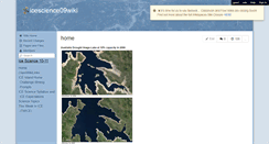 Desktop Screenshot of icescience09wiki.wikispaces.com