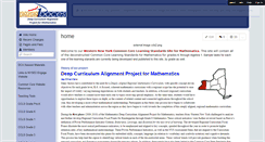 Desktop Screenshot of commoncoremath.wikispaces.com