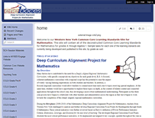 Tablet Screenshot of commoncoremath.wikispaces.com