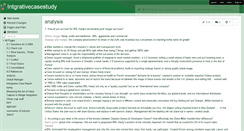 Desktop Screenshot of intgrativecasestudy.wikispaces.com