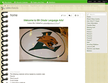 Tablet Screenshot of caldwellskids.wikispaces.com