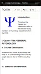 Mobile Screenshot of cwcpyschology.wikispaces.com