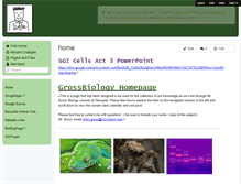 Tablet Screenshot of grossbiologywiki.wikispaces.com