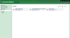 Desktop Screenshot of colemanwillison.wikispaces.com
