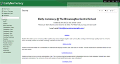 Desktop Screenshot of earlynumeracy.wikispaces.com