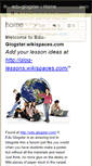 Mobile Screenshot of edu-glogster.wikispaces.com