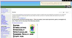 Desktop Screenshot of hillegifted.wikispaces.com