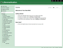 Tablet Screenshot of littereradication.wikispaces.com